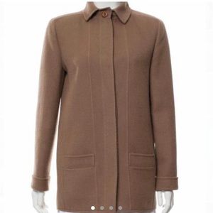 Oscar de la Renta vintage Wool Button-up Coat